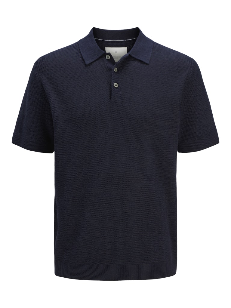 JACK & JONES - STRICK-POLOSHIRT