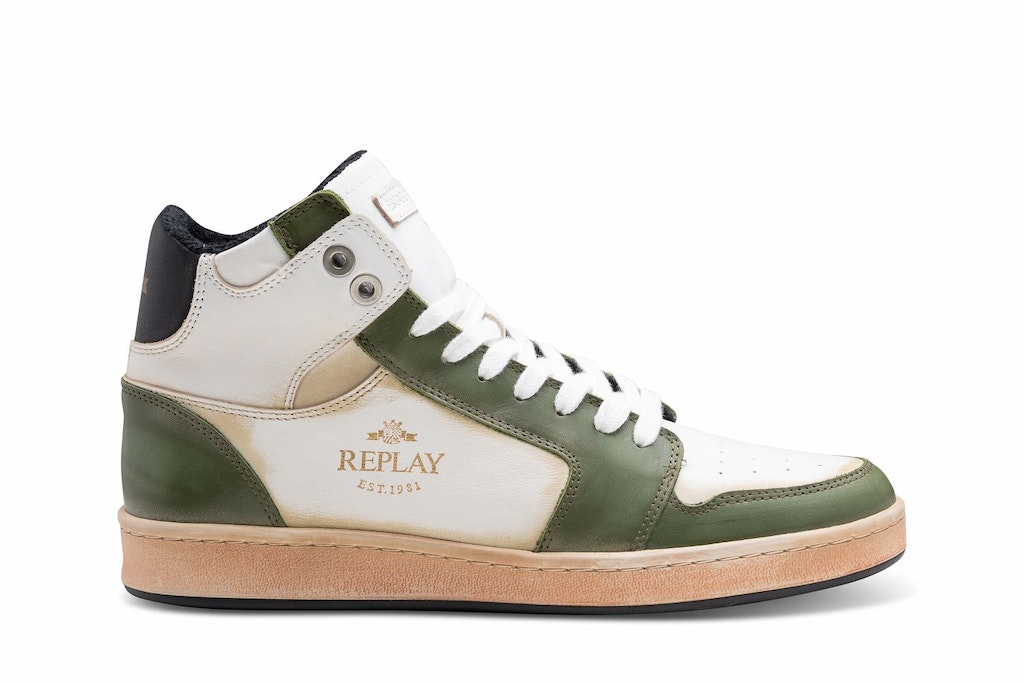 REPLAY - HIGH SNEAKER / CENTURY SOIL