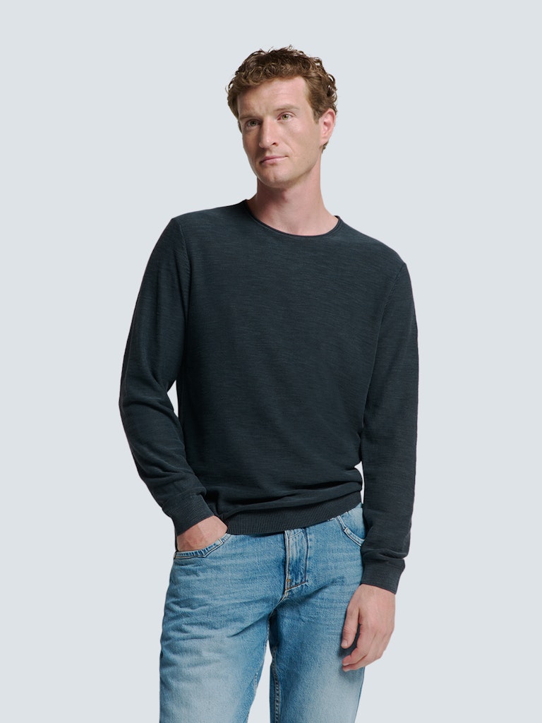 NO EXCESS - PULLOVER MIT RUNDHALS NO EXCESS - PULLOVER MIT RUNDHALS