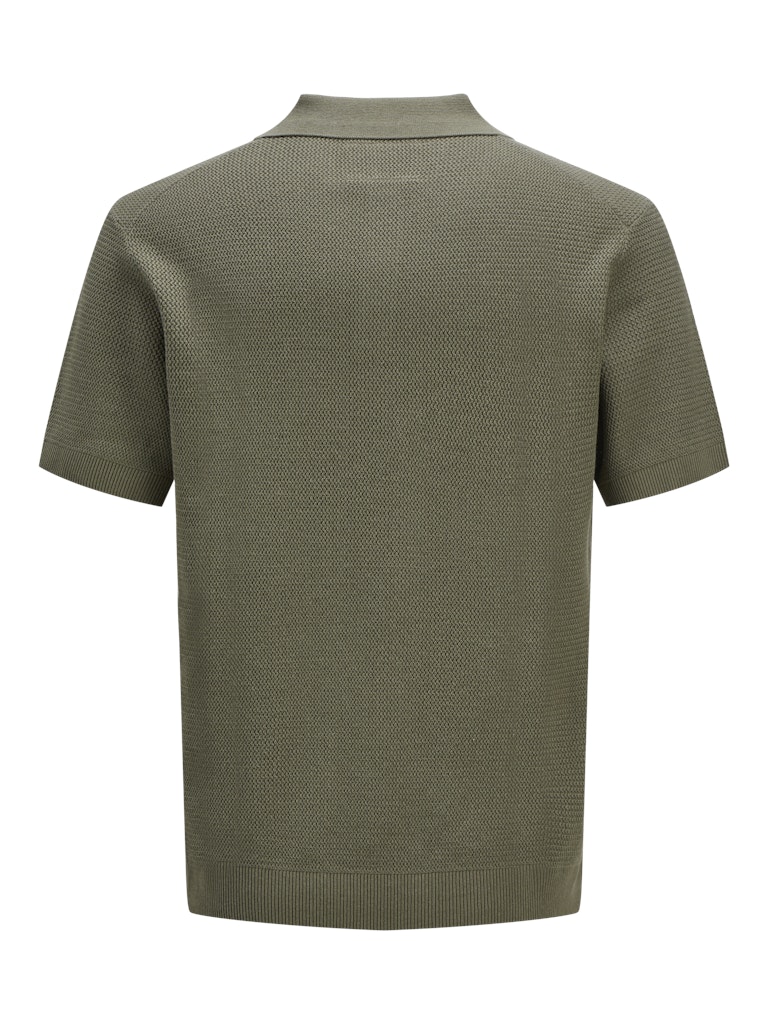 JACK & JONES - STRICK-POLOSHIRT