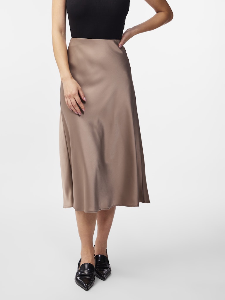 YAS - SATINROCK / PELLA HW MIDI SKIRT