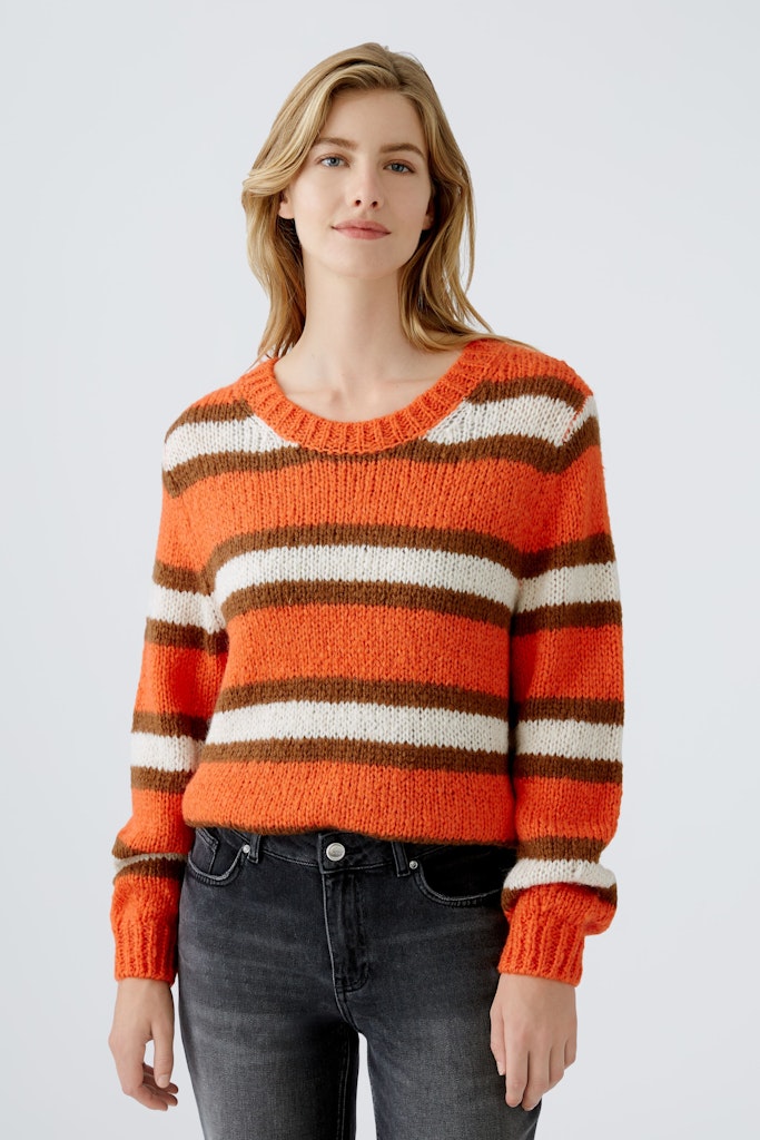 OUI - GESTREIFTER  PULLOVER