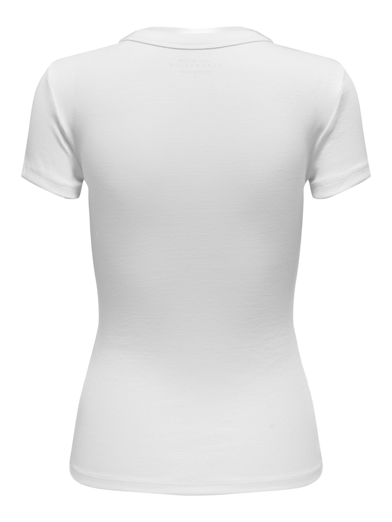 ONLY - T-SHIRT GERIPPT / EASY 