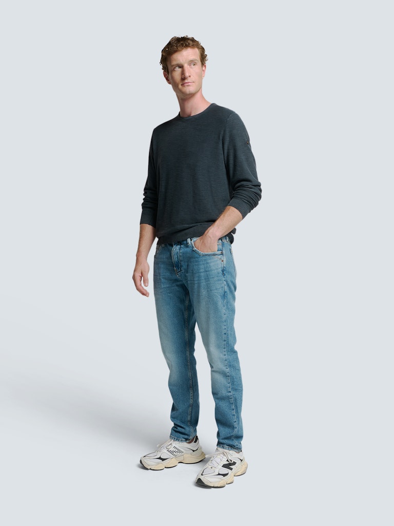 NO EXCESS - PULLOVER MIT RUNDHALS NO EXCESS - PULLOVER MIT RUNDHALS
