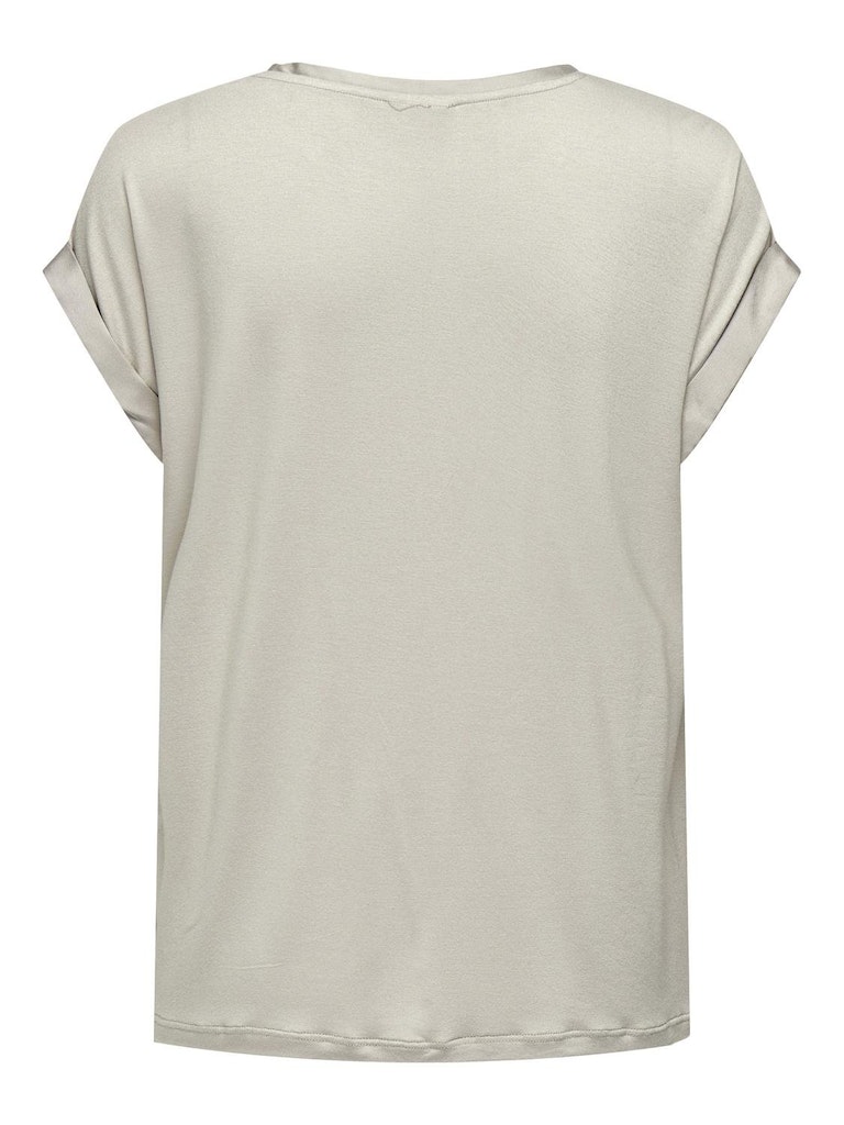 ONLY - T-SHIRT / LIEKE S/S SATIN MIX TOP ONLY - T-SHIRT / LIEKE S/S SATIN MIX TOP