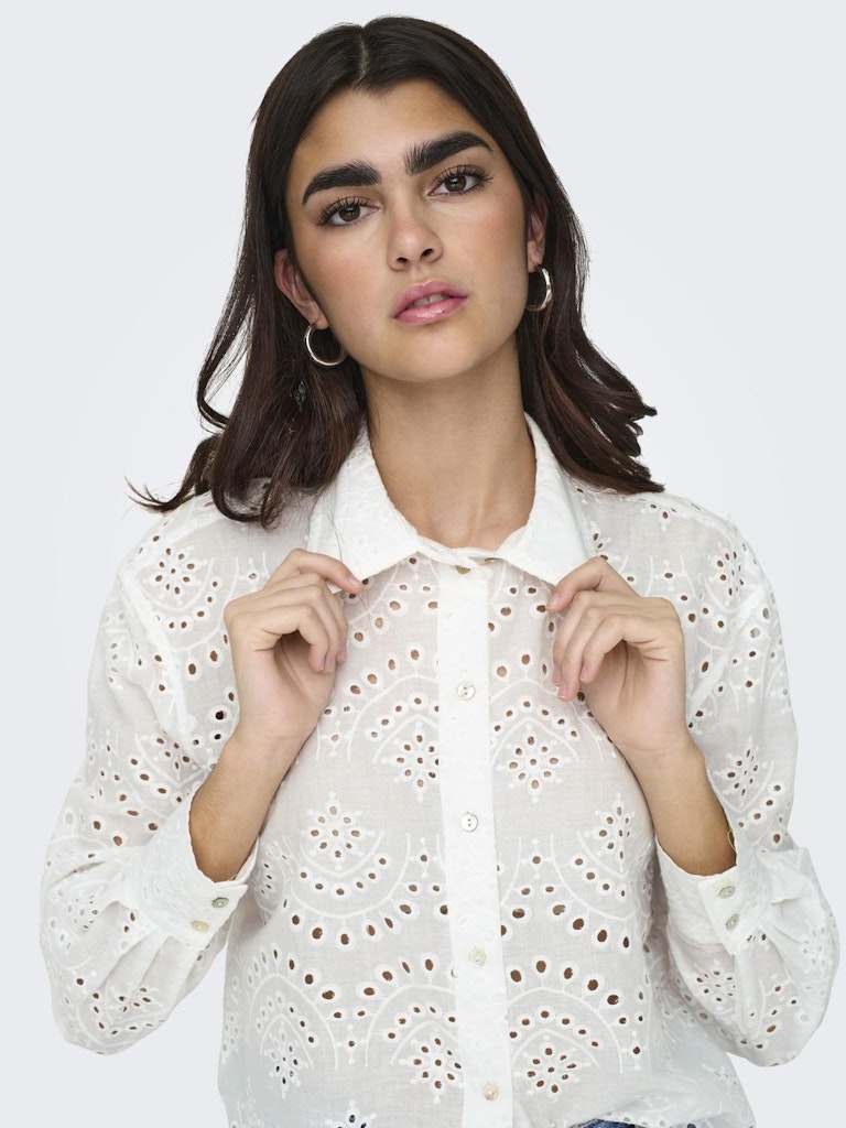 ONLY - BLUSE / VALAIS L/S SHIRT WVN NOOS ONLY - BLUSE / VALAIS L/S SHIRT WVN NOOS