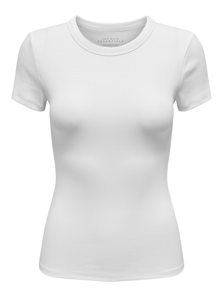 ONLY - T-SHIRT GERIPPT / EASY 