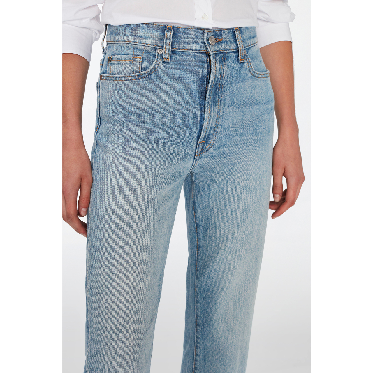7 FOR ALL MANKIND - JEANS / LOGAN STOVEPIPE AIR WASH