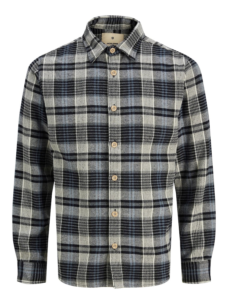 JACK & JONES - HEMD / PRBLUBRAXTON CHECK WOOL SHIRT L/S