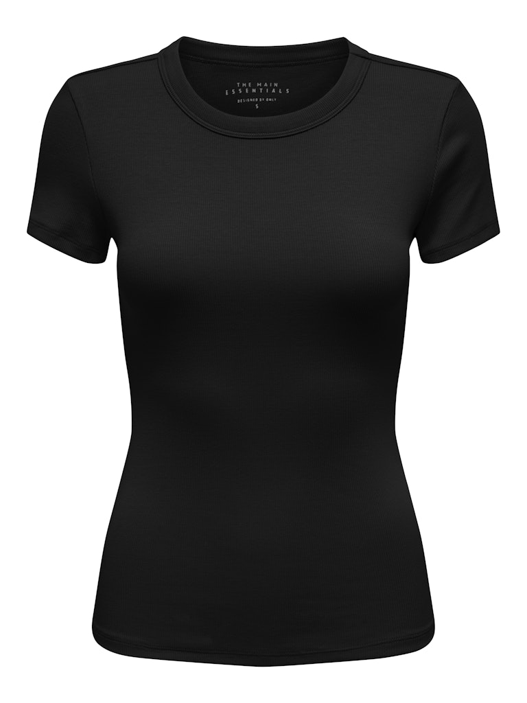 ONLY - T-SHIRT GERIPPT / EASY 