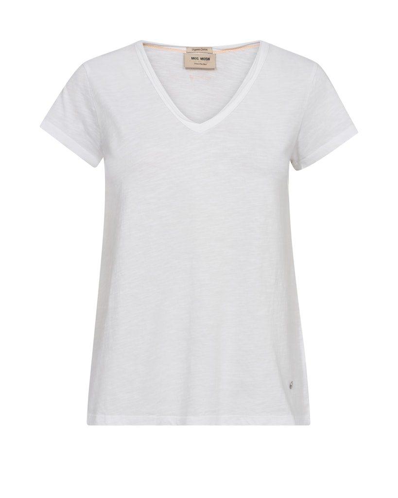 MOSHMOSH - T-SHIRT / TULLI V-SS BASIC TEE