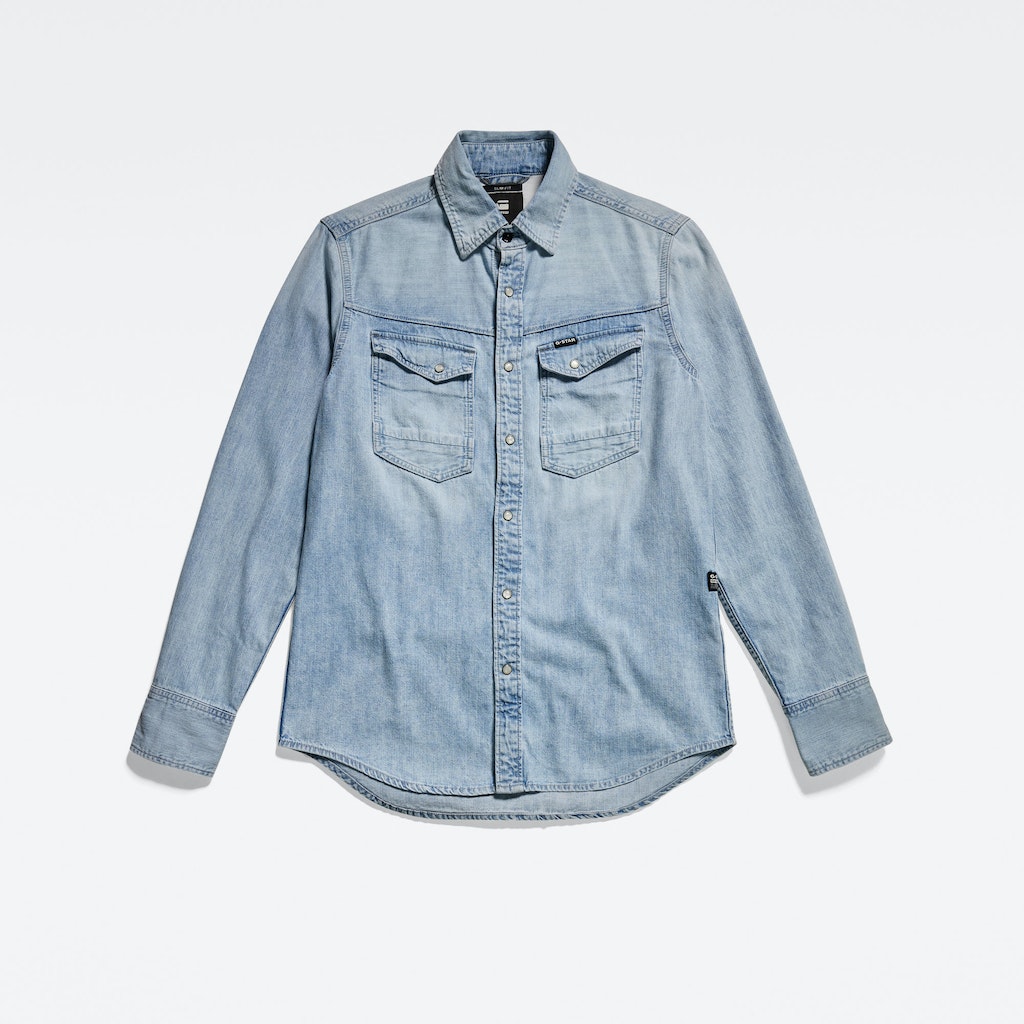 G-STAR - T-SHIRT / DAKOTA SLIM SHIRT LS