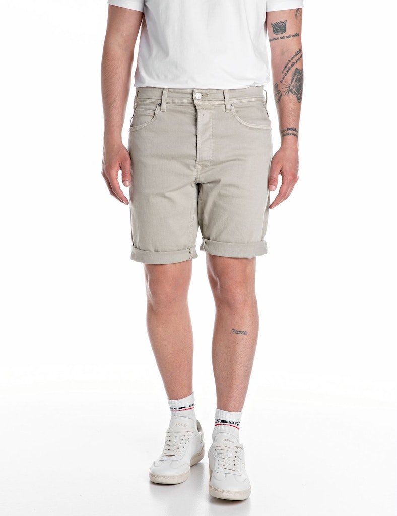 BERMUDA TAPERED FIT REPLAY