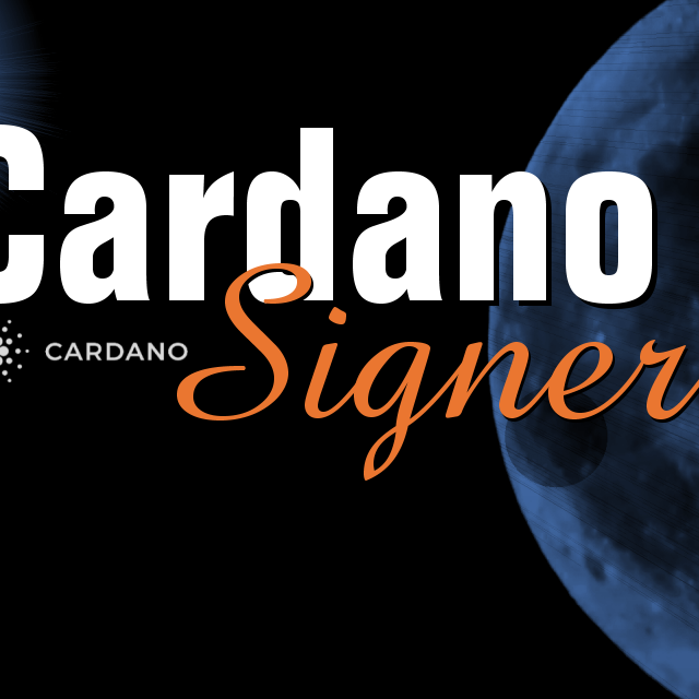 Cardano Signer