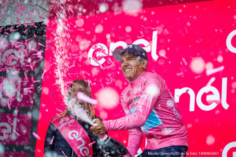 Giro Carapaz, en el Giro 2019.