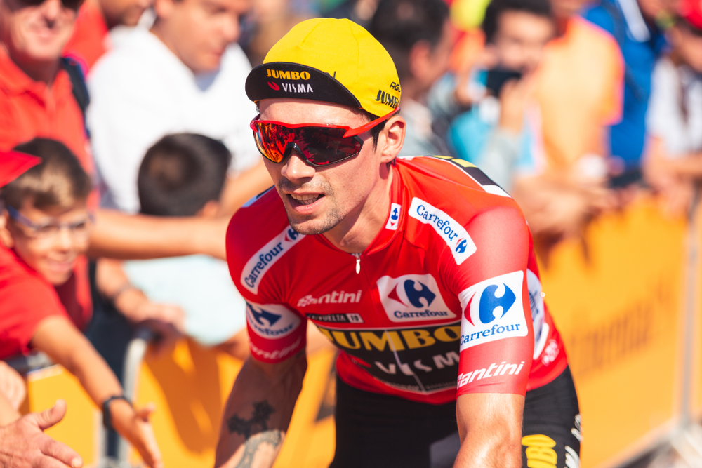 Primoz Roglic aspira a llevarse su cuarta Vuelta a España, lo que lo convertiría en el más laureado en la historia de la prueba. / Sergio Rojo, ID de la foto: 1500794096
