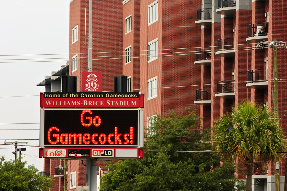 Las South Carolina Gamecocks son las favoritas para la Final Four de la NCAA femenina. / Grindstone Media Group, ID de la foto: 54135628