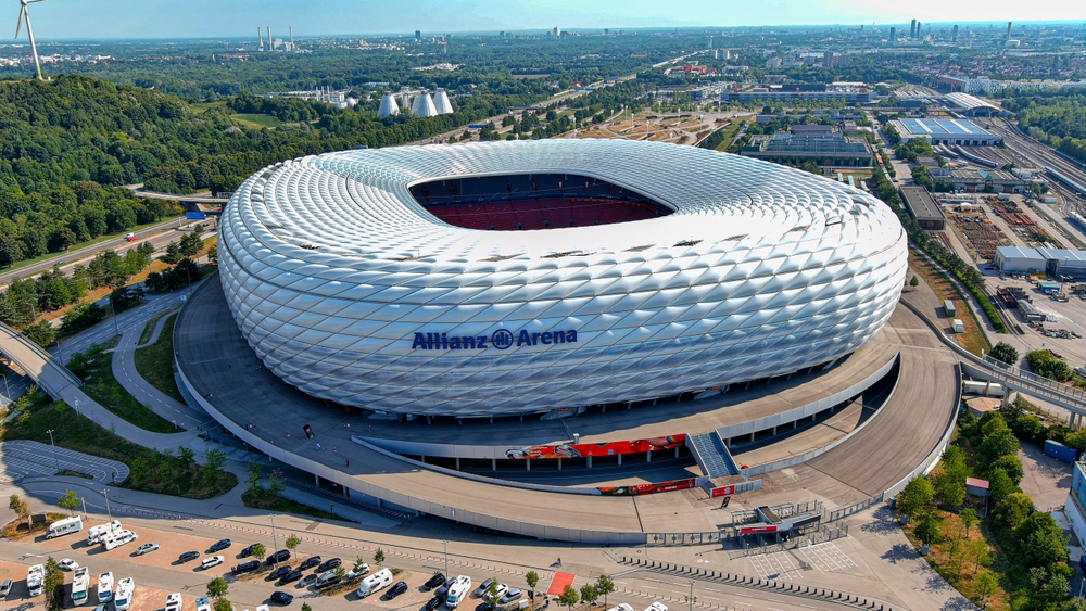 Munich,,Germany, ,August,20,,2022:,The,Allianz,Arena,Football