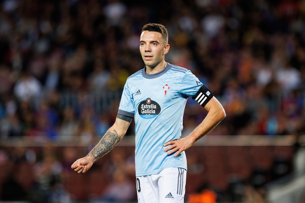 Barcelona, ,May,10:,Iago,Aspas,In,Action,During,The