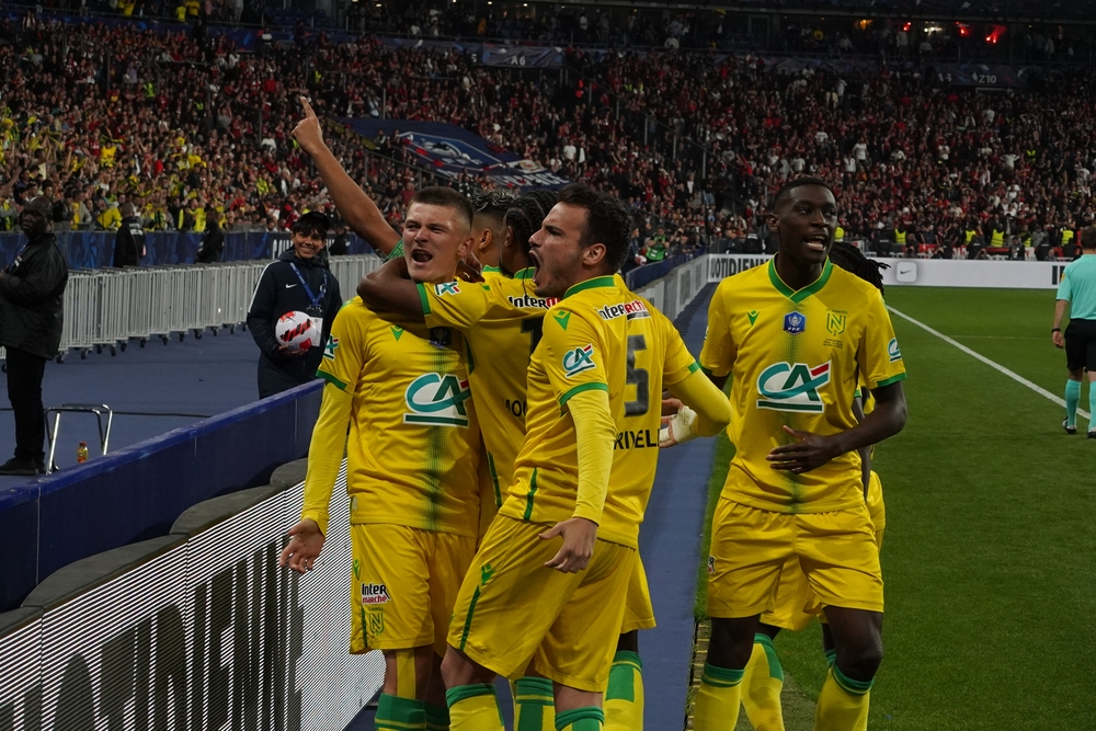 The,Fc,Nantes,Team,Celebrates,The,Victory,After,The,Coupe
