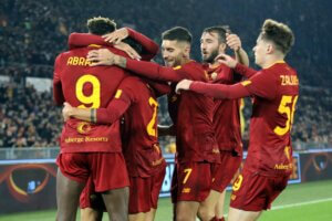 Rome,,Italy,15.01.2023:,Paulo,Dybala,(as,Roma),Score,The,Goal