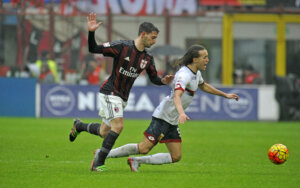 Milan,,Italy february,14,,2016:,Soccer,Players,Mattia,De,Sciglio,And