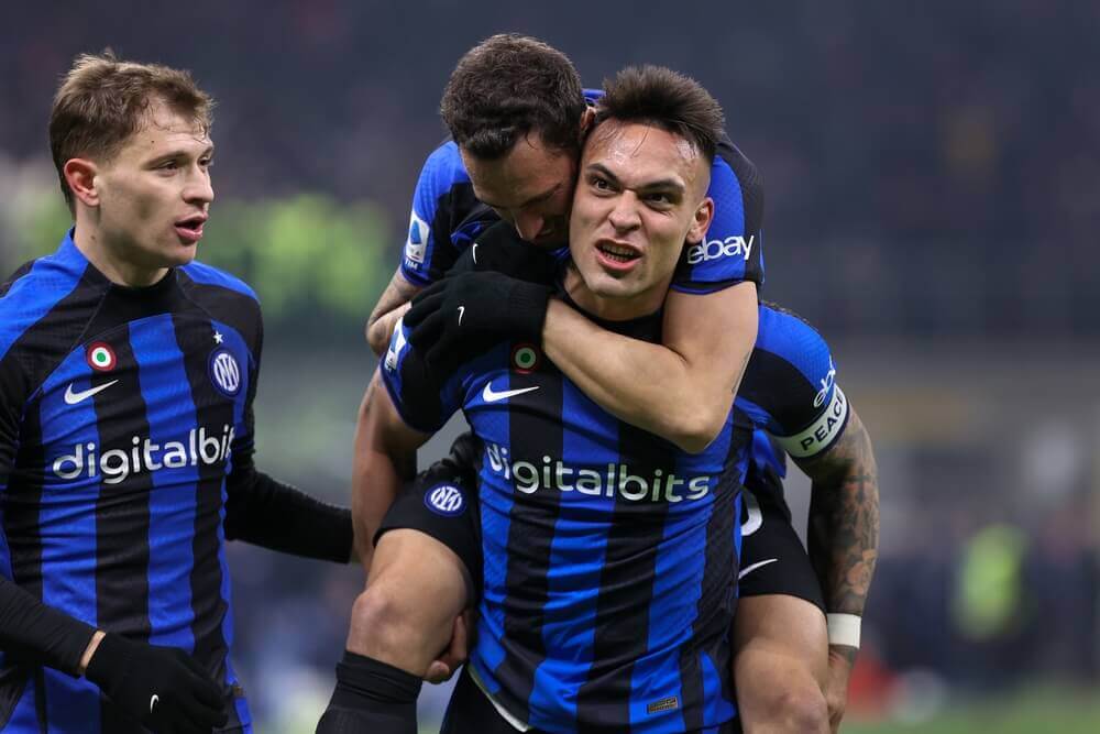 Italy,,Milan,,Feb,02,2023:,Lautaro,Martinez,(fc,Inter,Striker)
