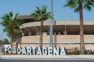 Cartagena,,Spain, ,19,September,2022,The,Signboard,Fc,Cartagena,