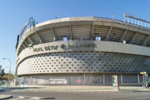 Seville,,Andalusia,,Spain;,January,7th,2021:,Football,Stadium,Of,Real