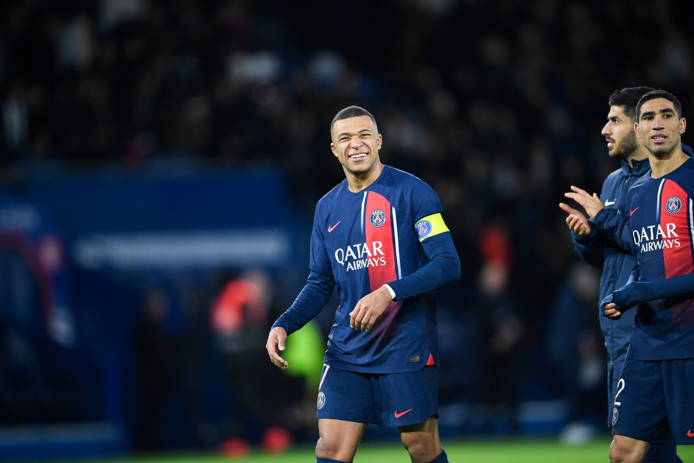 Kylian,Mbappe,During,The,Ligue,1,Football,(soccer),Match,Between