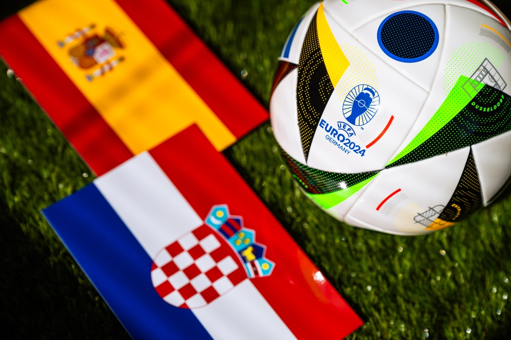 Hamburg,,Germany,,April,17,,2024:spain,Vs,Croatia,,Euro,2024,Group