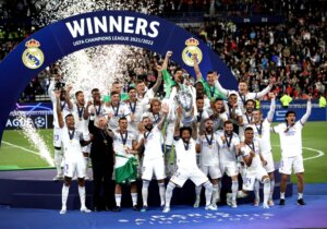 Paris,,France, ,May,28,,2022:,Real,Madrid,Players,Celebrate