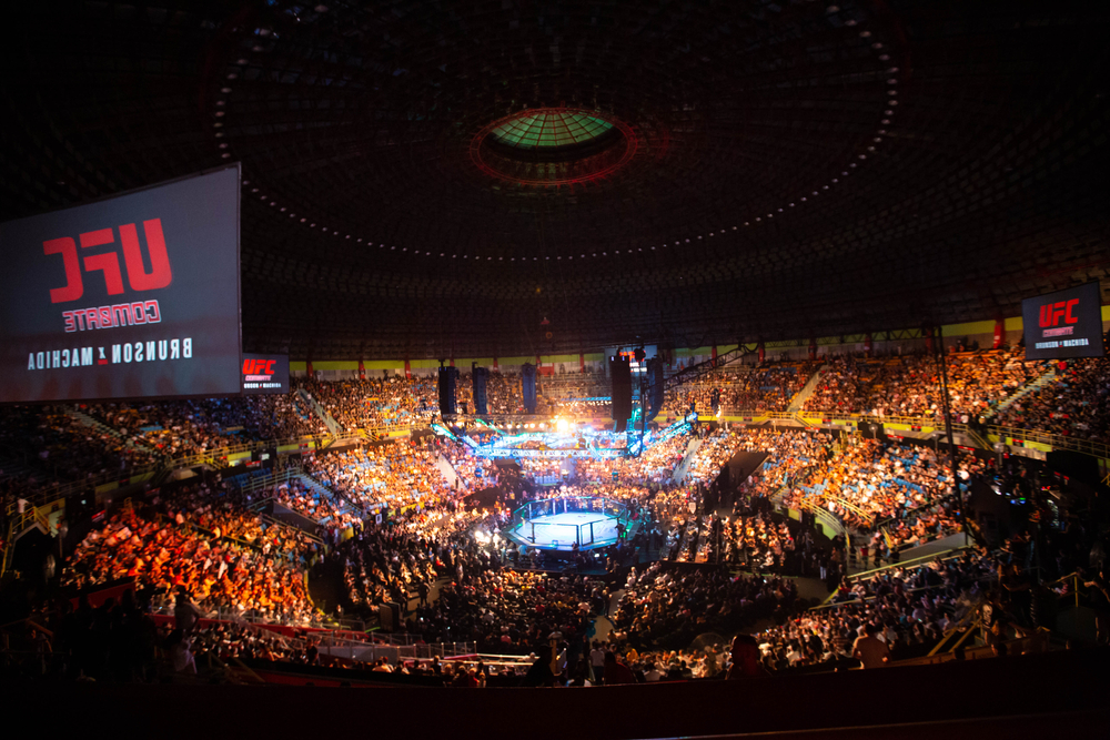 São,Paulo,,São,Paulo,,Brazil,,October,28,,2017.,Ufc,Fight