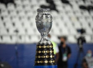Rio,De,Janeiro brazil,July,18,,2021,,Copa,América,Football,Trophy