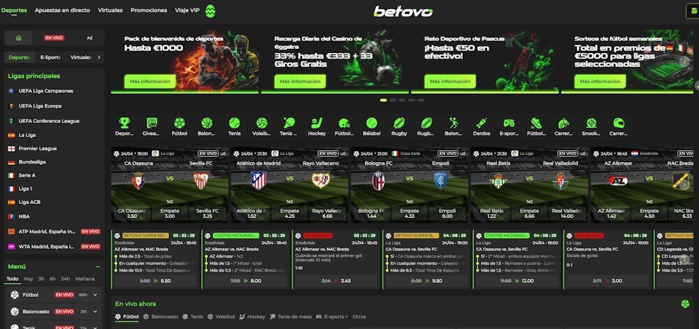 Betovo ES Homepage
