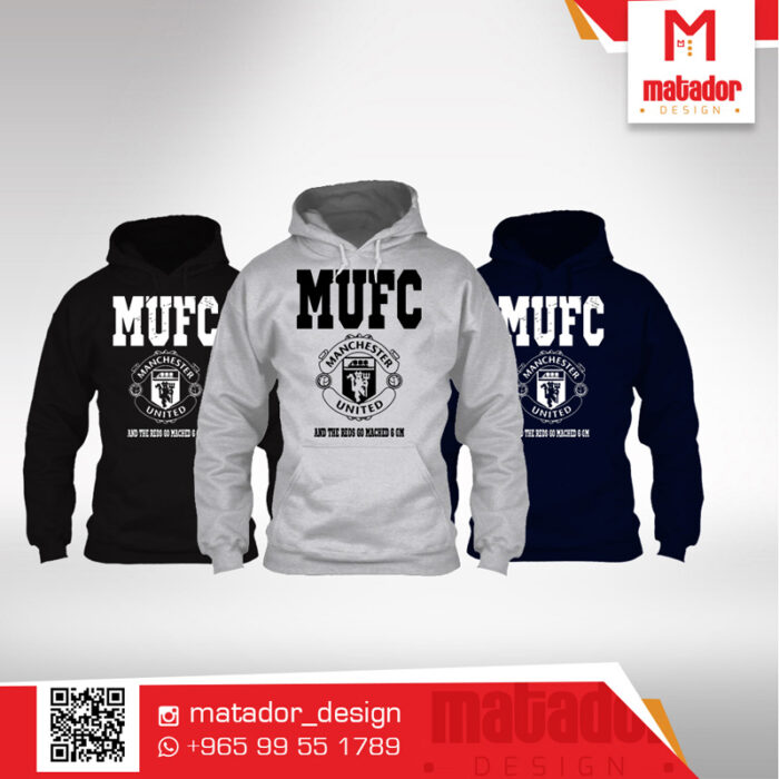 Manchester United And The Reds Go Marching Hoodie