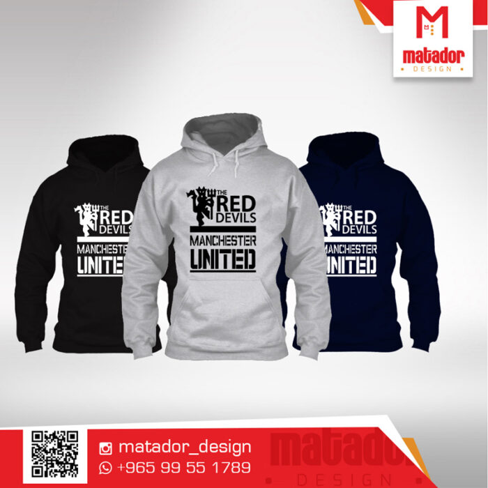 Manchester United manchester united the red devils Hoodie