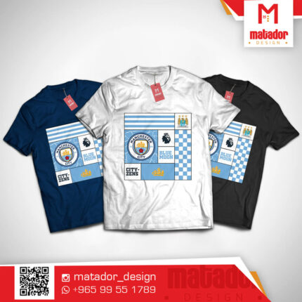 Manchester City Logos T-shirt