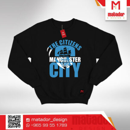 Manchester City Blue Logo Sweater