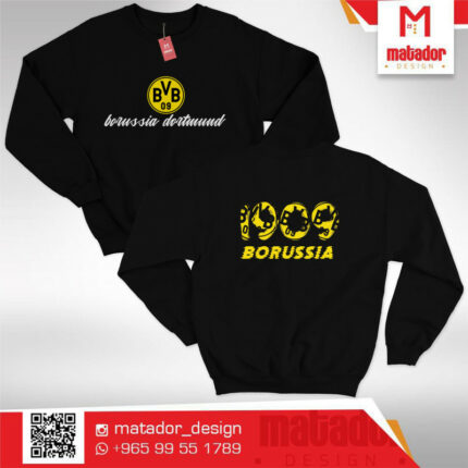 Borussia Dortmund Cursive Writing Sweater