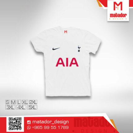 Tottenham official jersey design T-shirt