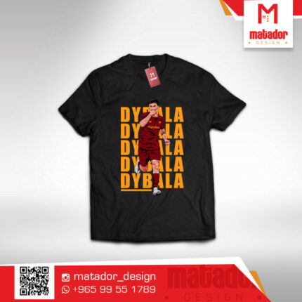 DYBALA with Roma t-shirt