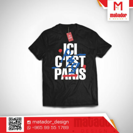 Paris Saint Germain Ici C&apos;Est Paris T-Shirt