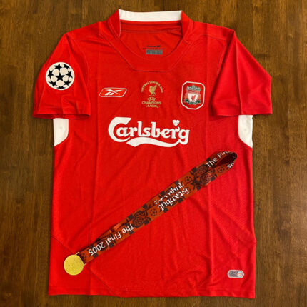 Liverpool Home The Final Istanbul Jersey 2005