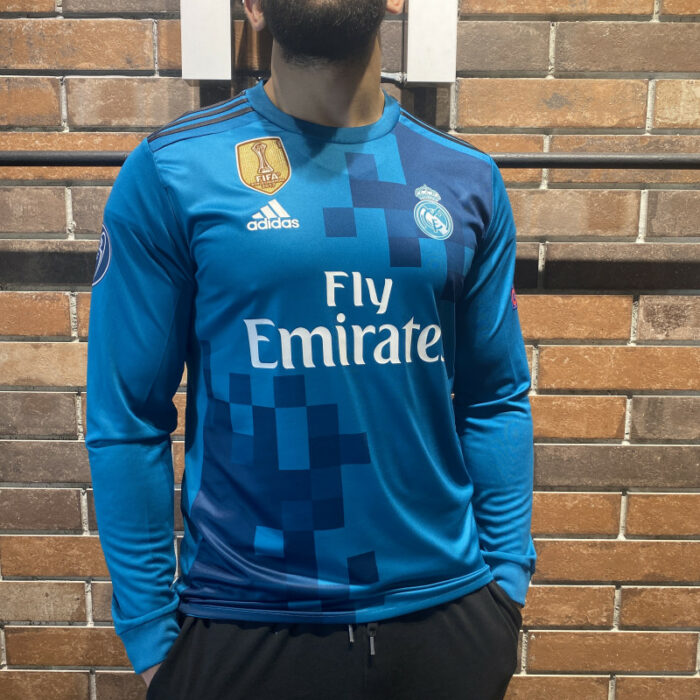 Real Madrid Away Long sleeve Jersey 2017/2018