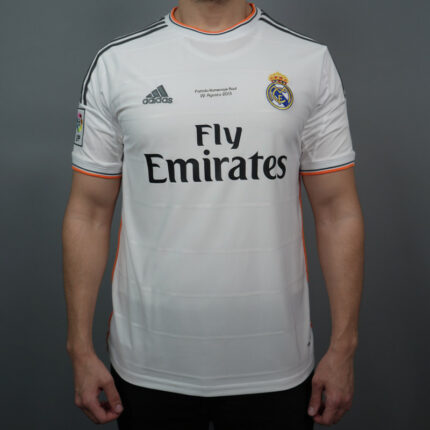 Real Madrid Home Raul Farewill With Raul 7 Print Jersey 2014