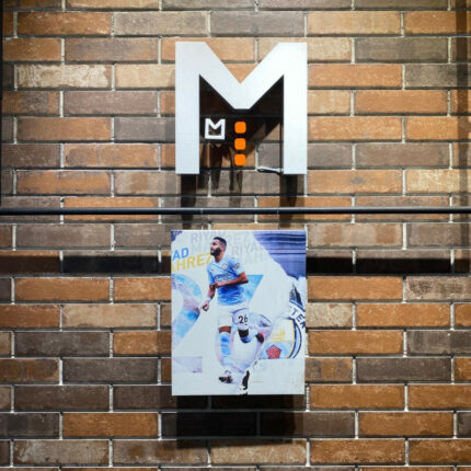 Manchester City RIYAD MAHREZ Canvas Panel
