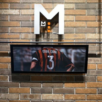 AC Milan Maldini 3 Framed panel