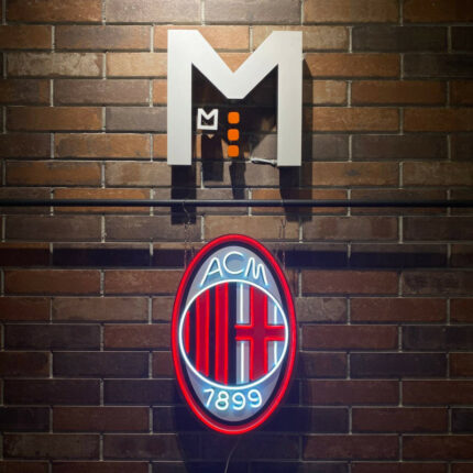 AC Milan Logo LED Logo