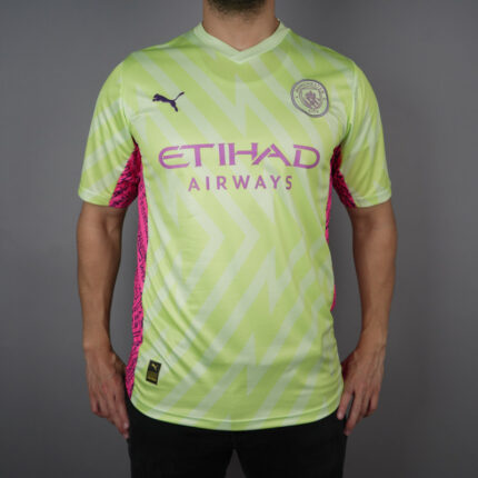 Manchester City Goal Keeper Green and purple Jersey 2023/2024